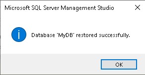 SQL server successful 9